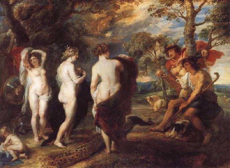 Peter Paul Rubens The Judgement of Paris Norge oil painting art